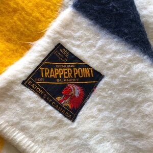 Eaton’s of Canada - genuine trapper Point Wool Blanket